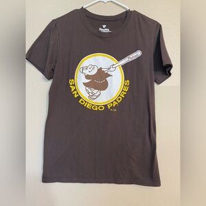 Fanatics San Diego Padres Brown T-Shirt men’s small